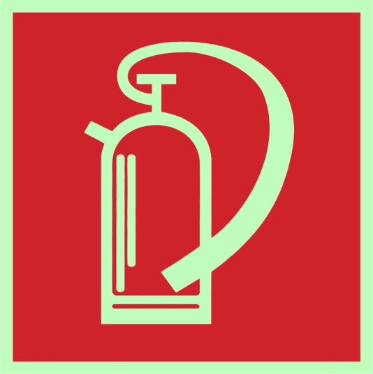 Feuerlöscher symbol neu